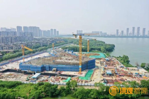 现场图+视频！南昌市图书馆新馆有新进展