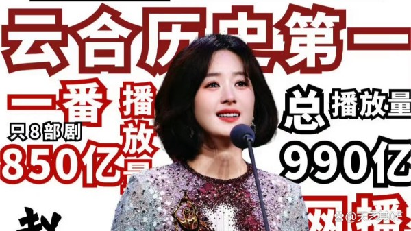 赵丽颖：云合数据断层领跑，内娱“剧王”的硬核统治力