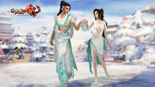 唯美春装庆新年