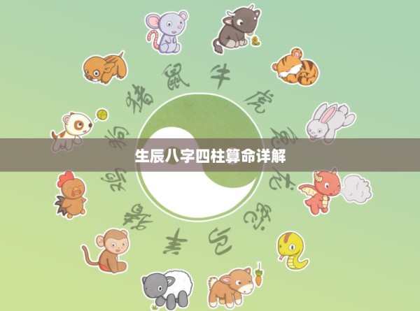 生辰八字四柱算命详解