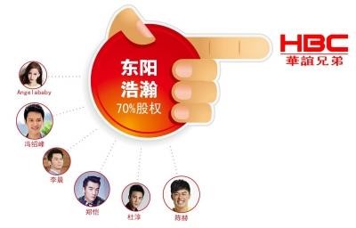 公司成立一天被收购！李晨Baby成华谊新股东(图1)