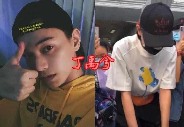 明星出行都啥样？郑爽十几个保镖，看到丁禹兮：弱小无助