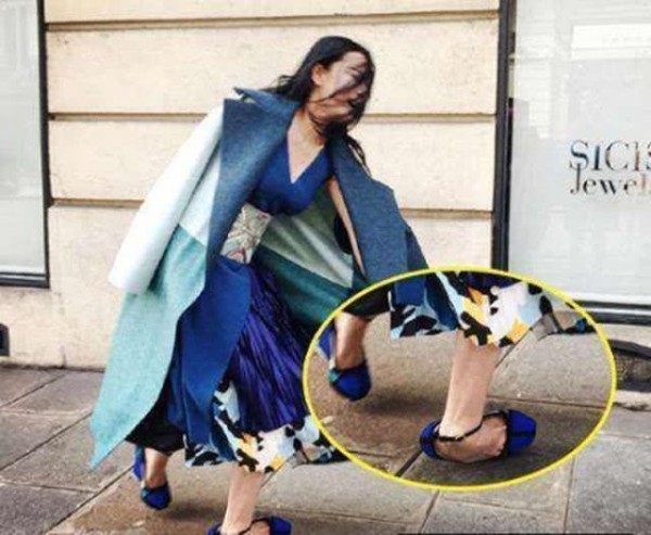 明星摔倒：柳岩双膝跪地，赵丽颖“飞出去”，而她则不幸身亡！