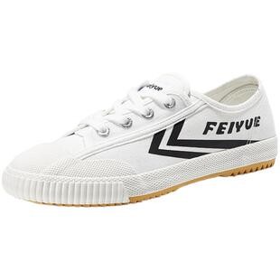 feiyue/飞跃帆布鞋女小白鞋2024秋季款情侣款街拍潮流休闲男鞋071