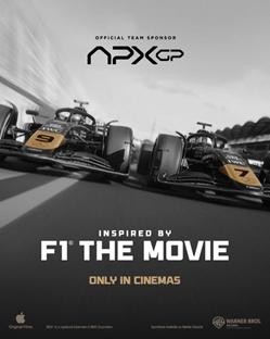 《F1：狂飙飞车》全国热映 IWC特别呈现APXGP车队联名作品