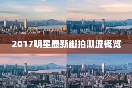 2017明星最新街拍潮流概览