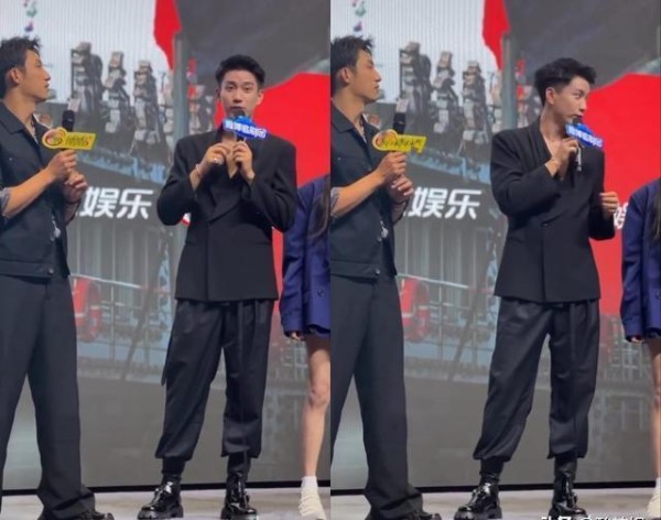 王子奇裸上身穿西服男明星为了秀胸肌也太拼了吧确实很好看！