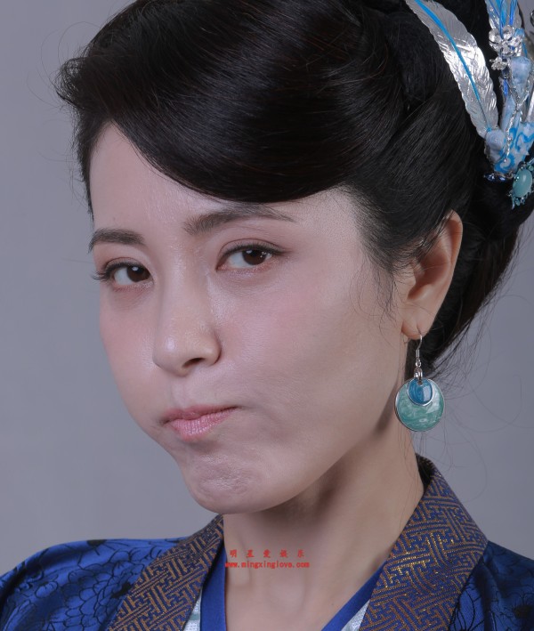 曾黎《古剑奇谭》角色定妆照拍摄花絮照片，剧中古装造型，面部特写，高清4K分辨率原图无修生图下载（至尊）