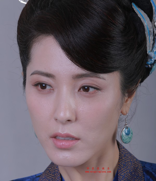 曾黎《古剑奇谭》角色定妆照拍摄花絮照片，剧中古装造型，面部特写，高清4K分辨率原图无修生图下载（至尊）