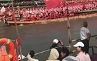 长江禁钓解封首日万人甩竿 40斤大鱼破水引热议