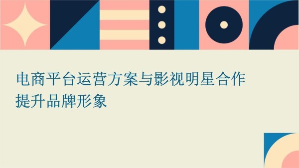 明星电商运营,明星电商运营方案
