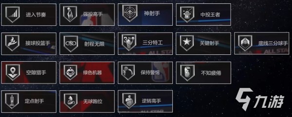 美职篮全明星徽章是什么 美职篮全明星徽章作用分析