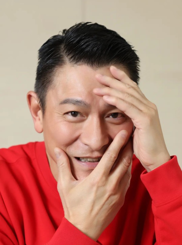 ▲刘德华自认是个倔强的普通人。新京报记者 郭延冰 摄