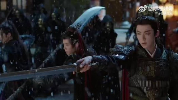 刘宇宁《书卷一梦》雪夜打戏凌厉带感,剑招破风眼神孤勇