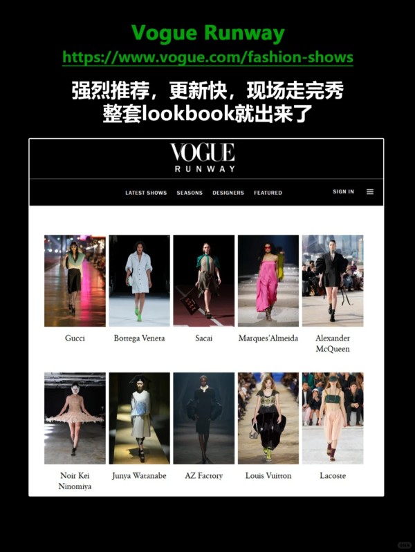7个必备时尚网站！时尚圈内人士都在用?