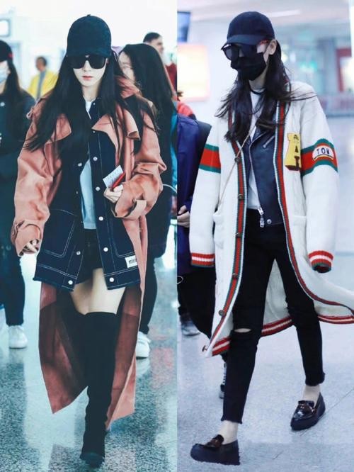 明星秋季私服穿搭,明星秋季穿搭女
