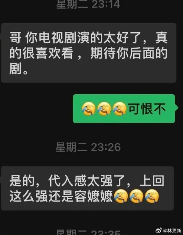 林更新发文：彻底破防