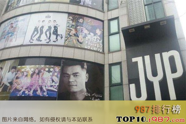 十大韩国经纪公司之jyp娱乐公司