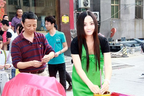 陶红与导演萧峰