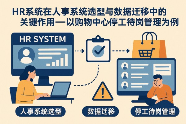 HR系统在人事系统选型与数据迁移中的关键作用——以购物中心停工待岗管理为例