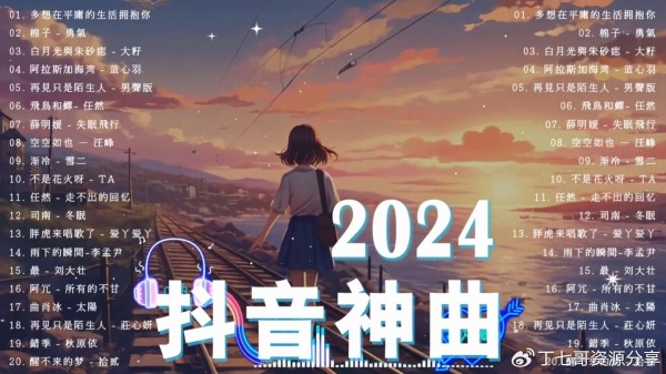 2024最流行最好听音乐抖音快手流行音乐合集