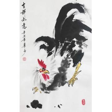 赵华少国画花鸟吉祥如意字画之家