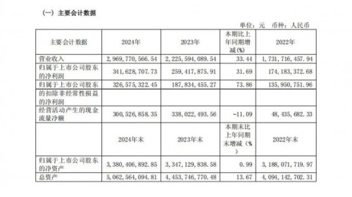 上图源自丸美生物2024年财报