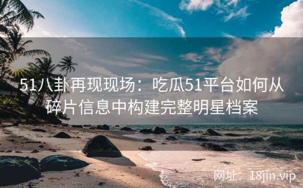51八卦再现现场：吃瓜51平台如何从碎片信息中构建完整明星档案
