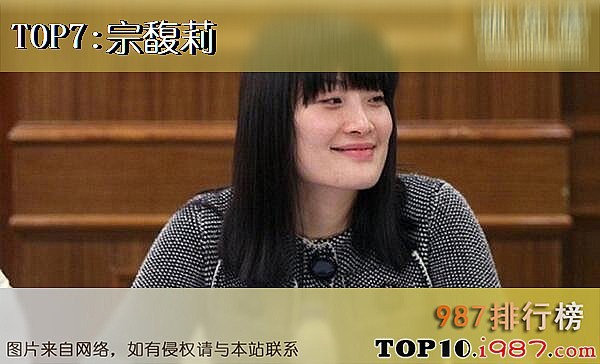 十大富二代之宗馥莉