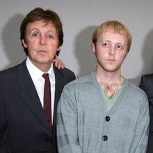 麦卡特尼和他儿子