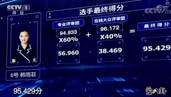 主持人大赛韩雨菲哪里人