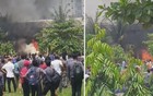 突发！一国有飞机坠毁在学校里，死伤已超100人
