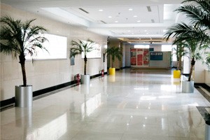 武汉明星医学整形美容医院走廊