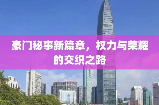 豪门秘事新篇章，权力与荣耀的交织之路