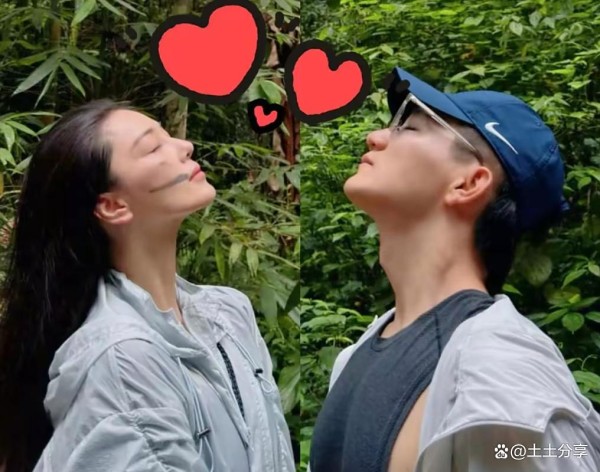 张馨予一家西双版纳之旅：明星也过接地气幸福生活