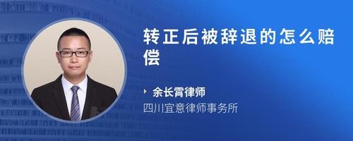 转正后被辞退的怎么赔偿