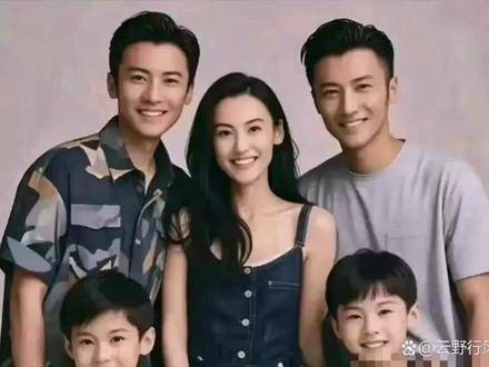 谢霆锋带着三位宝贝儿子一起出游，硬汉背后的柔情瞬间感动万千粉丝