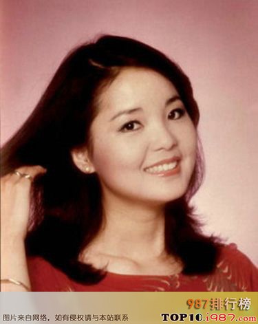 中国十大流行女歌手排行榜
