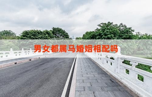 男女都属马婚姻相配吗