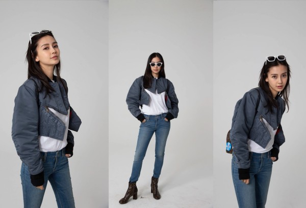 明星生图 Angelababy(杨颖)棚拍 服装人像修图CR2练习素材 第27组 人像原图 第1张