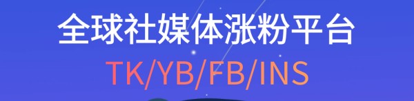 全球社媒涨粉平台
