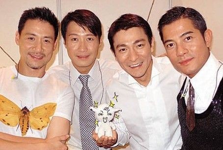 张学友、黎明、刘德华和郭富城(资料图)