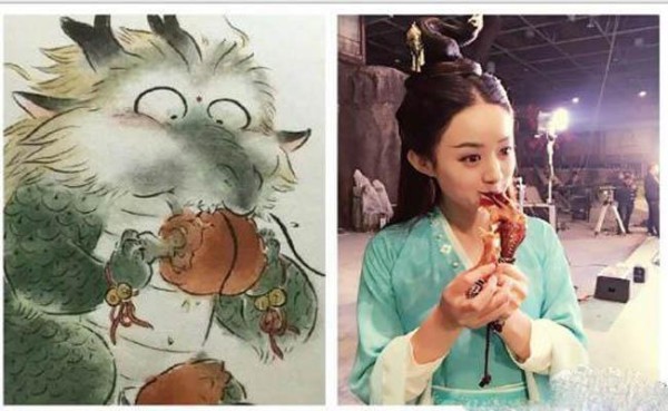 盘点那些吃货人设的女明星，你知道哪位才是真正的吃货吗？