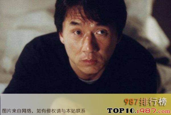 十大世界国际巨星之成龙