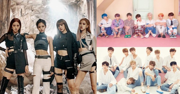 2019 福布斯韩国名人榜综合排名，BLACKPINK&防弹少年团&Wanna One排前三