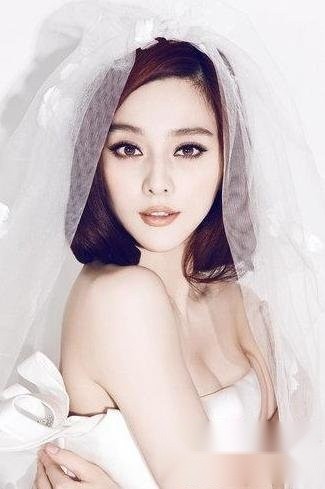 学女明星唯美新娘发型 成就完美新娘造型 第6张
