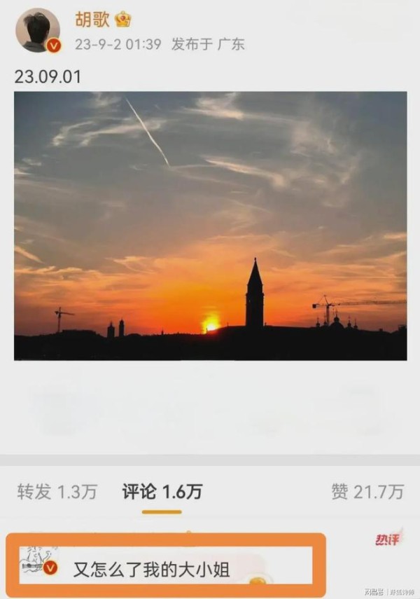 胡歌回应大小姐评论，怒怼你才大小姐呢，确实胡歌最近状态不好。