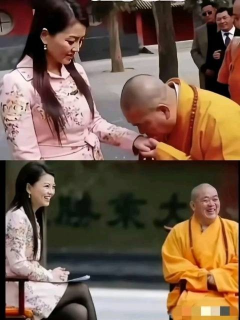 李湘与释永信合影引热议，名人合照风险凸显
