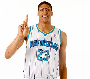 高清-戴维斯首披NBA球衣