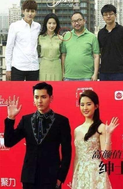 娱乐圈男星和女星经常会有合照和互动等等，细节之处见人品！